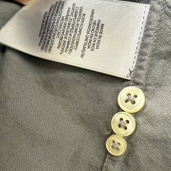 Polo Ralph Lauren Button Down 100% Cotton Classic Fit XL Gray - Picture 9 of 10